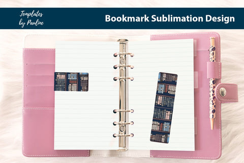 Writer printable magnetic bookmark SVG Templates by Pauline 