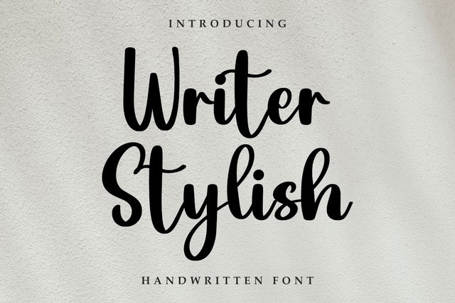 Writer Stylish - Beauty Handwritten Font Font Masyafi Studio 