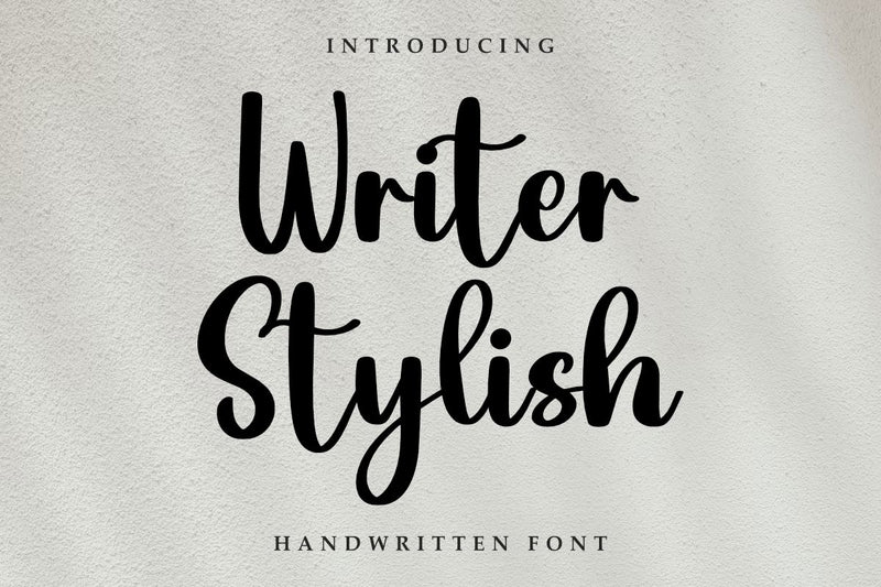 Writer Stylish - Beauty Handwritten Font Font Masyafi Studio 