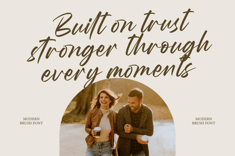 Wystine Esphelta - Modern Brush Font Font Letterena Studios 