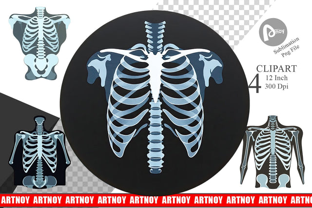 X-Ray Scan Clipart Sublimation artnoy 
