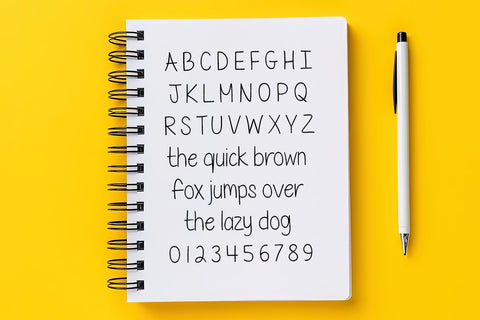 Xanthoula Font Misti's Fonts 