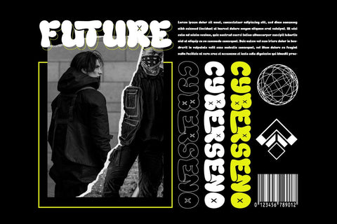 Xerulah - Bubble Graffiti Font Font twinletter 