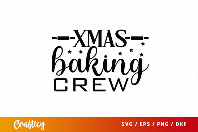 Xmas baking crew SVG Design SVG Designangry 