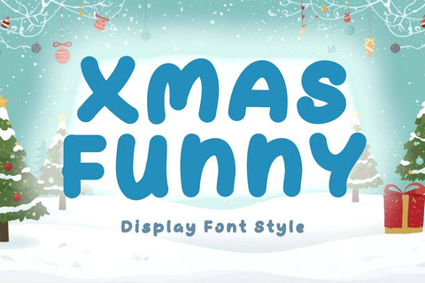 Xmas Funny Font Prasetya Letter 