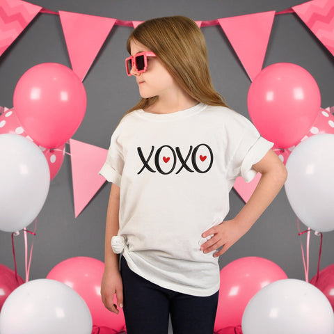 Xoxo Embroidery Design, Valentine's Day Machine Embroidery Embroidery/Applique DESIGNS HappyDesignStudio 