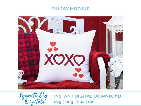 XOXO Hearts SVG Bundle Valentine Love Hugs and Kisses SVG Kyanite Sky Digitals 