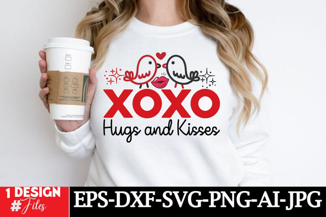 Xoxo Hugs And Kisses SVG Cut File SVG Insomnia Std 