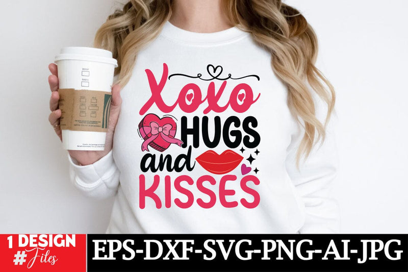 Xoxo Hugs And Kisses SVG Cut File SVG Insomnia Std 