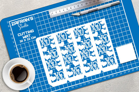 XOXO Lantern | Valentine Lantern Papercut 3D Paper zafrans studio 