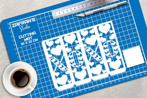 XOXO Lantern | Valentine Lantern Papercut 3D Paper zafrans studio 