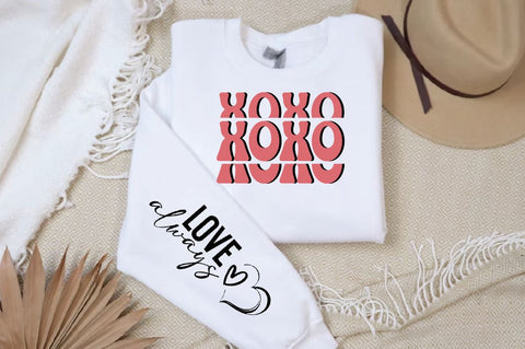 Xoxo Sleeve SVG Design, Mother's Day Sleeve SVG SVG Regulrcrative 