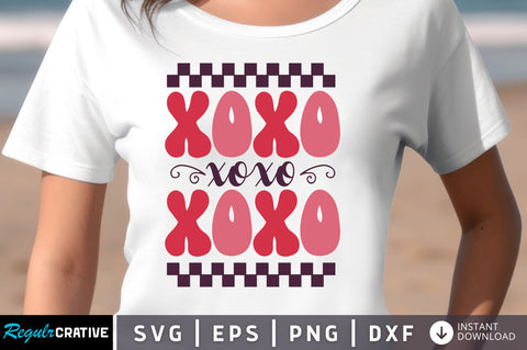 Xoxo svg Design SVG Regulrcrative 