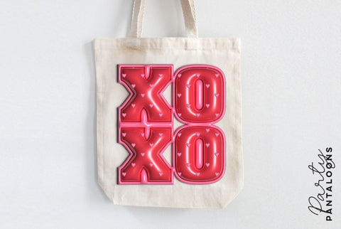 Xoxo svg, happy valentines day svg, valentines design svg, valentines heart svg, valentines hearts svg, svg files for valentines, puff svg SVG Partypantaloons 