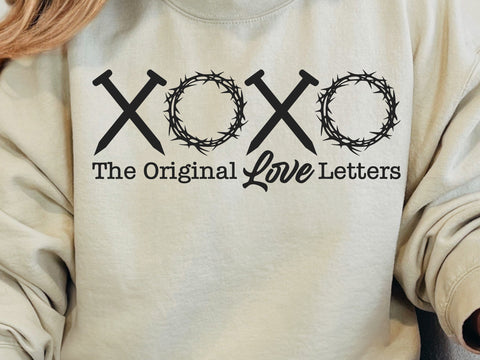 XOXO The Original Love Letters Svg Png, XOXO Svg, XOXO Easter Svg, True Story Svg, Love Like Jesus Svg, Religious Easter Svg, Christian Svg SVG DesignDestine 