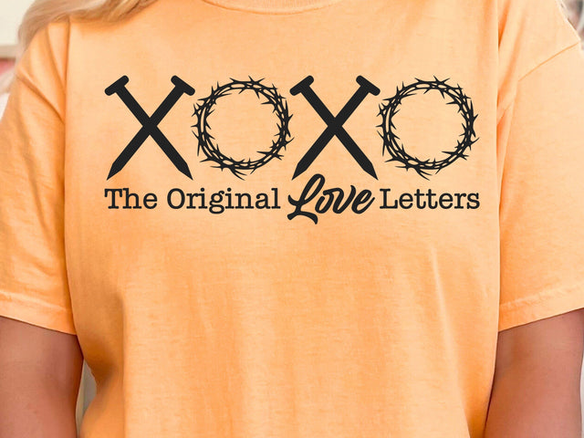 XOXO The Original Love Letters Svg Png, XOXO Svg, XOXO Easter Svg, True Story Svg, Love Like Jesus Svg, Religious Easter Svg, Christian Svg SVG DesignDestine 