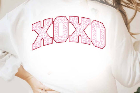 XOXO Valentine SVG | Valentine Quote Design | Valentine T-shirt Design SVG FiveStarCrafting 