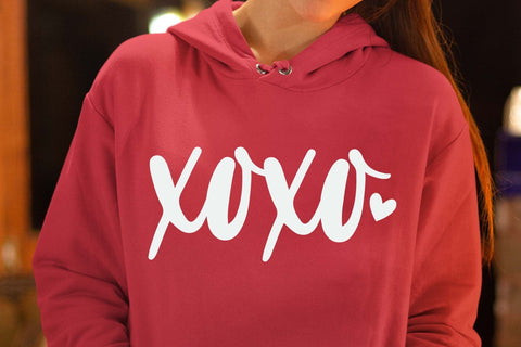 XOXO Valentine's Day SVG SVG Isabella Machell 