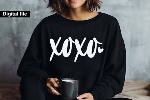 XOXO Valentine's Day SVG SVG Isabella Machell 