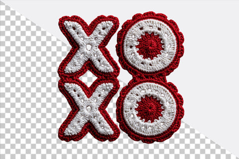 Xoxo Valentines Day Yarn Trendy PNG Sublimation SVGArt 