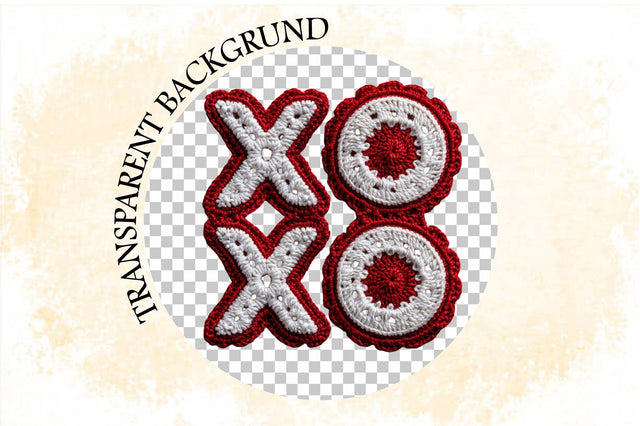 Xoxo Valentines Day Yarn Trendy PNG Sublimation SVGArt 