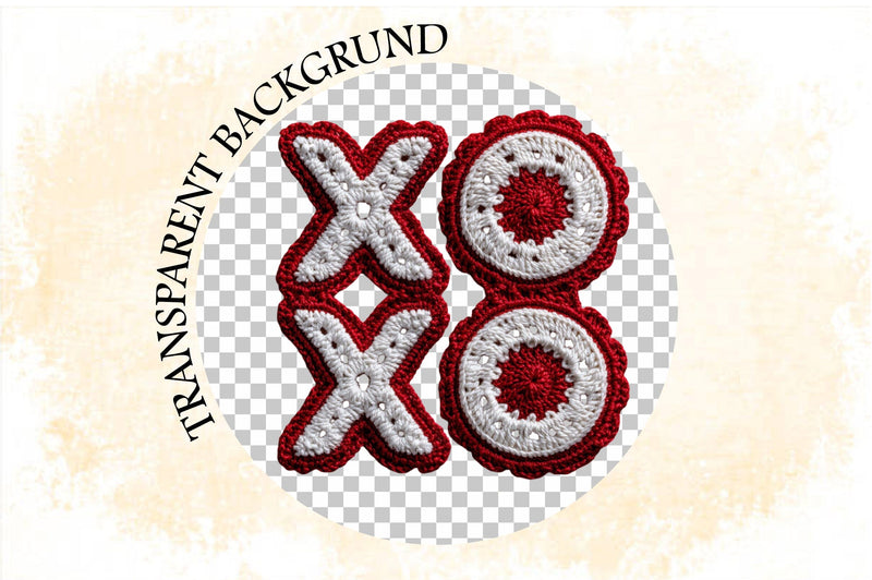 Xoxo Valentines Day Yarn Trendy PNG Sublimation SVGArt 