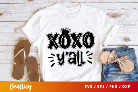xoxo yall Svg Design SVG Designangry 