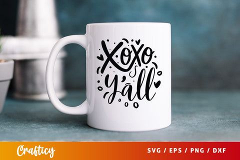 Xoxo y'all SVG Design SVG Designangry 