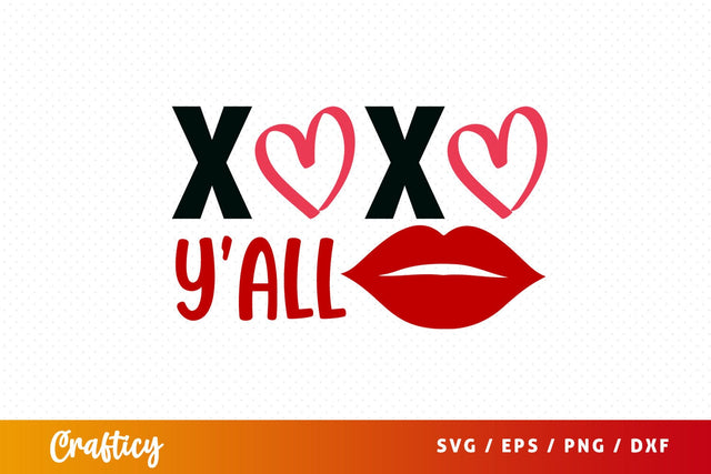 Xoxo Yall SVG Design SVG Designangry 
