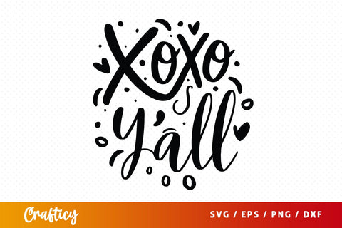 Xoxo y'all SVG Design SVG Designangry 