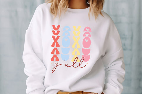 Xoxo Yall svg Design SVG Regulrcrative 