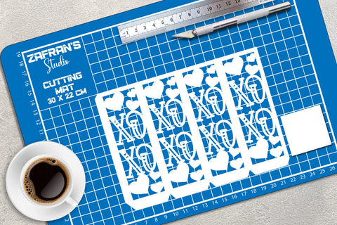 XOXOXO Lantern | Heart Lantern Papercut 3D Paper zafrans studio 