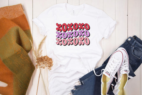 Xoxoxo | Retro Valentine SVG Design SVG CraftLabSVG 