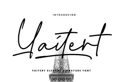 Yaitert Font gatype 