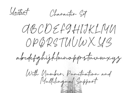 Yaitert Font gatype 
