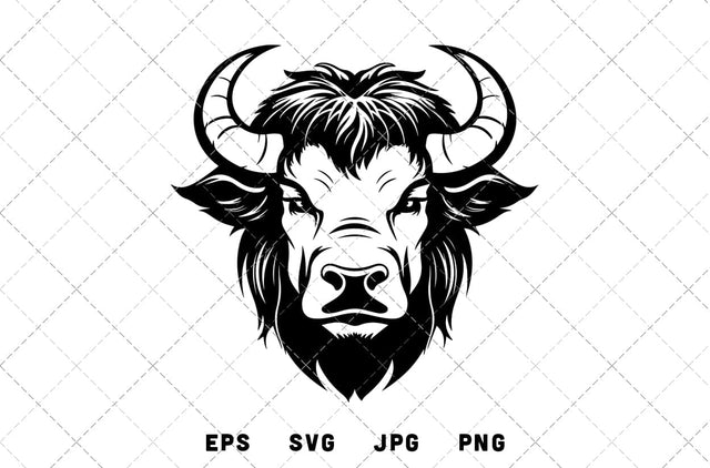 Yak Mascot Graphics - JPG, SVG, PNG, EPS - Digital Download with Commercial License for Cricut, Silhouette, Scan N Cut Crafting SVG Loveleen Kaur 