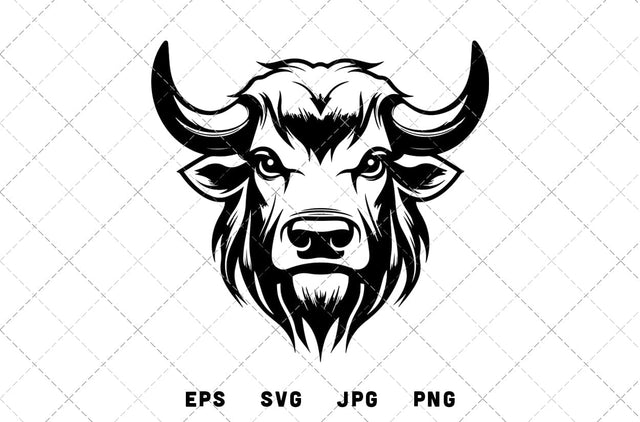 Yak Mascot Graphics - JPG, SVG, PNG, EPS - Digital Download with Commercial License for Cricut, Silhouette, Scan N Cut Crafting SVG Loveleen Kaur 