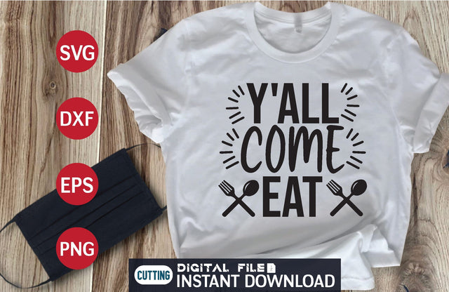 Y'all Come Eat svg SVG designer krishna 