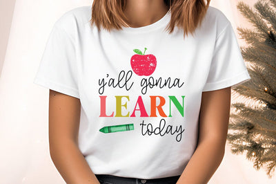 Yall learn today PNG Design Sublimation Designangry 