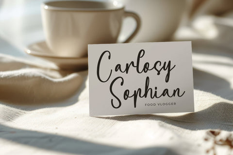 Yanhir Amolesthic - Freestyle Crafty Script Font Letterena Studios 