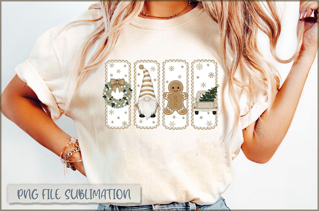 Yarn Christmas PNG, Gnome, Gingerbread Sublimation Shetara Begum 