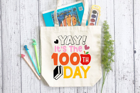 Yay its the 100th day SVG Design SVG Regulrcrative 