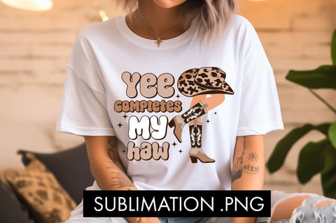 Yee Completes My Haw PNG Sublimation Sublimation Freeling Design House 