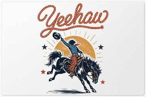 Yeehaw Cowboy PNG | Western Rodeo Digital Download SVG BillahCrafts 