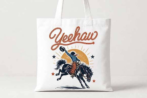 Yeehaw Cowboy PNG | Western Rodeo Digital Download SVG BillahCrafts 