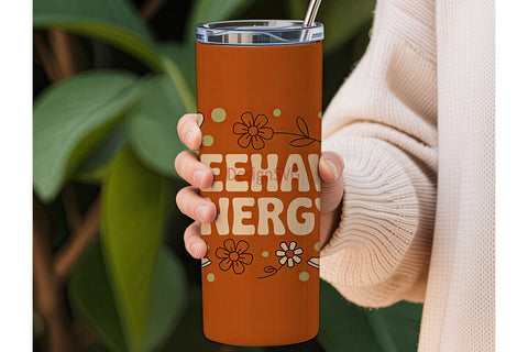 Yeehaw Energy 20oz Tumbler Wrap Sublimation DesignSVG 