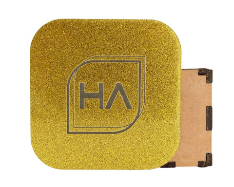 Yellow, Gold and Black Acrylic Team Bundle | 6 1/8" 12 x 19 Sheets Physical Houston Acrylic 