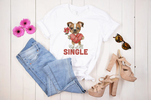 Yep Still Single | Anti Valentine Sublimation Sublimation CraftLabSVG 