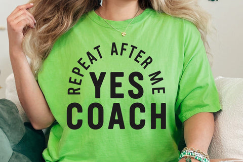 Yes Coach SVG, Sports Teacher Design SVG DesignDestine 