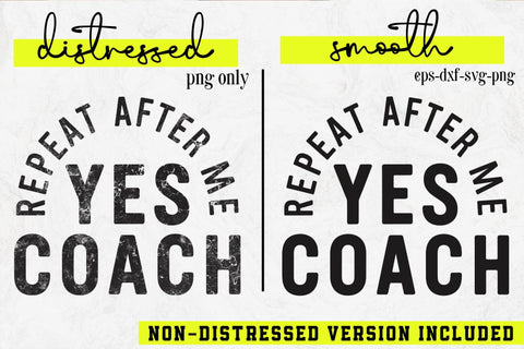 Yes Coach SVG, Sports Teacher Design SVG DesignDestine 